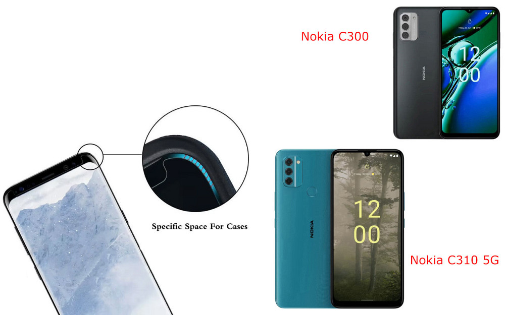 Захисне скло HyperGlass Pro для Nokia C300, Nokia C310 5G – максимальна чутливість та захист Київ - фото 3