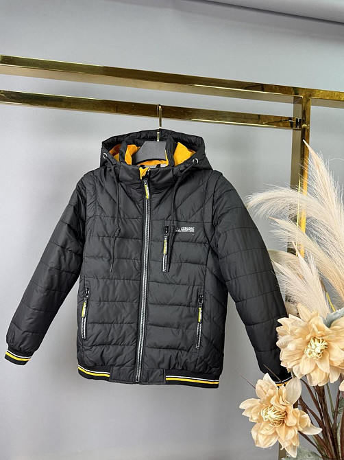 Демисезонная куртка - жилетка для мальчиков 128,134,146,152 Николаев - изображение 1