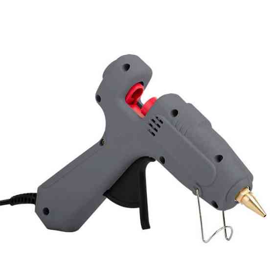 Пістолет клейовий 40(120) Вт, 195-210°C, під стрижні 10,8-11,5 мм, 10-16,5 г/хв INTERTOOL RT-1102 Киев