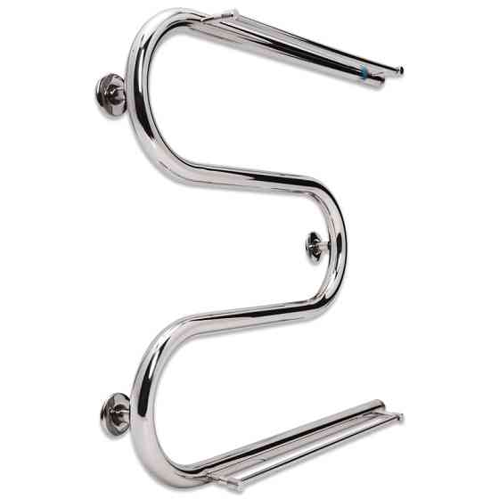 Полотенцесушитель Laris Змеевик 32 РС3 500Х500 1'' с полками Киев