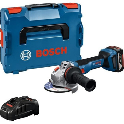 Шліфувальна машина Bosch GWS 18V-11S 125мм, 18В, 1x5Ah, 0-9000об/хв, 1.7кг, кейс (0.601.9N4.003) Вінниця - фото 1