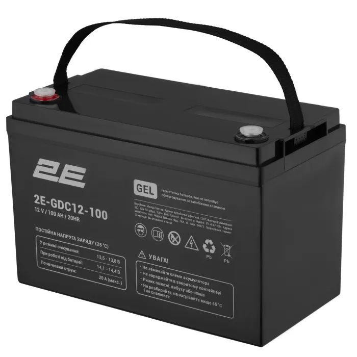 Батарея до ДБЖ 2E 2E-GDC12-100 12V 100Ah (2E-GDC12-100) Київ - фото 2