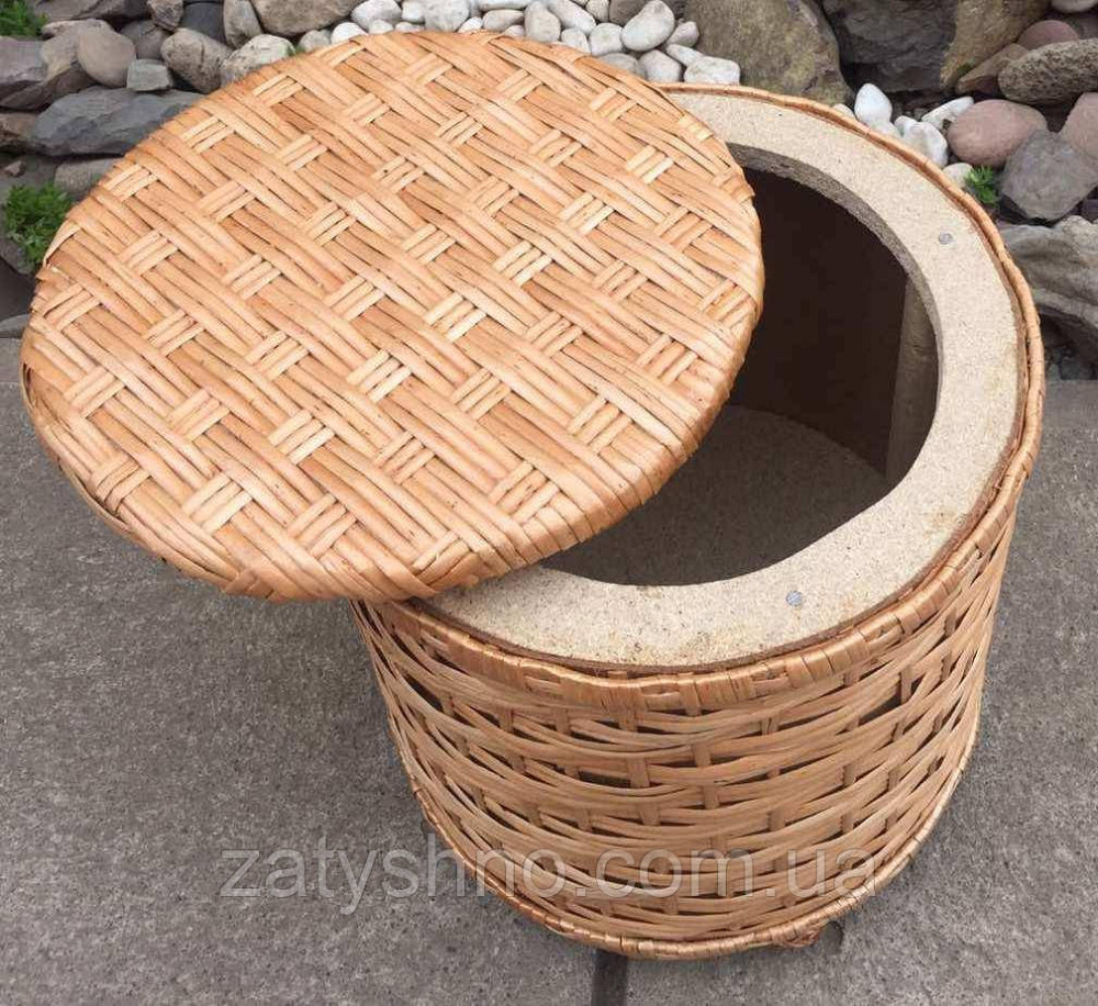 Пуфик плетеный из лозы Киев - изображение 2