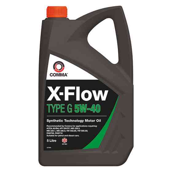 Моторне масло Comma X-Flow Type G 5W-40 5л Львів