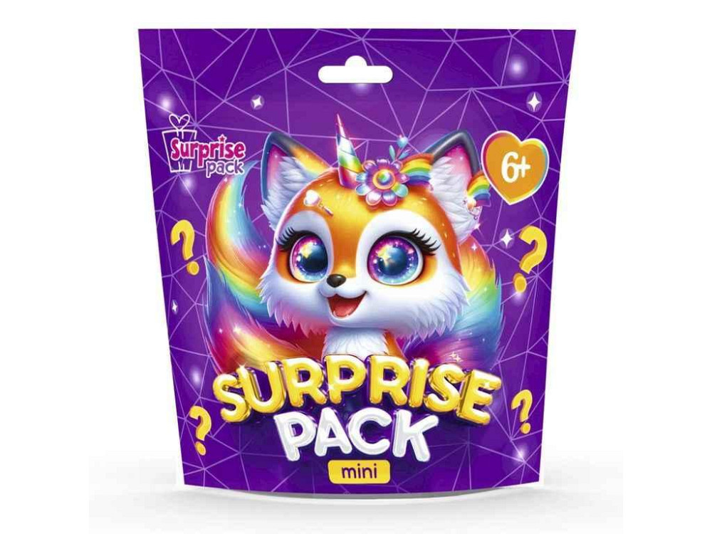Игрушка антистресс Surprise Pack Mini 3 пурпурный с сюрпризами VT8040-03 ТМ VLADI TOYS Киев - изображение 1