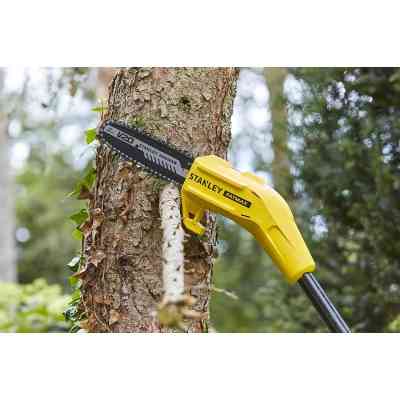 Кусторез Stanley FatMax, высоторез, 20V, 4Ah, шина 20 см, цепь 3/8 (SFMCPS620M1) Винница