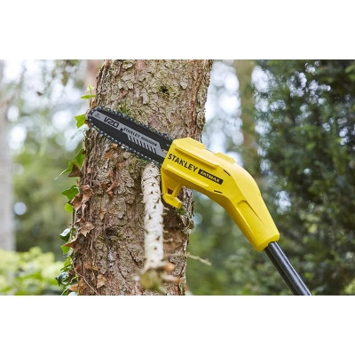 Кусторез Stanley FatMax, высоторез, 20V, 4Ah, шина 20 см, цепь 3/8 (SFMCPS620M1) Винница - изображение 2