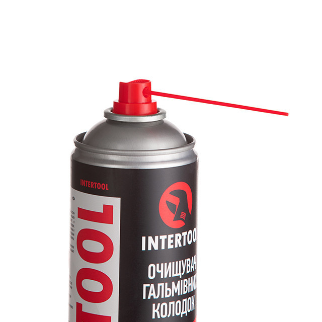 Очищувач гальмівних колодок і дисків, 500 мл INTERTOOL FS-0096 Київ - фото 5