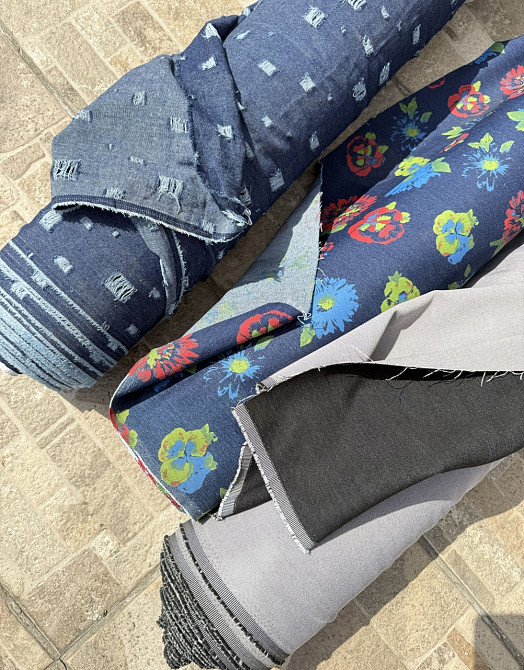 Ткань / опт / джинс  - от 3 м. Киев - изображение 2