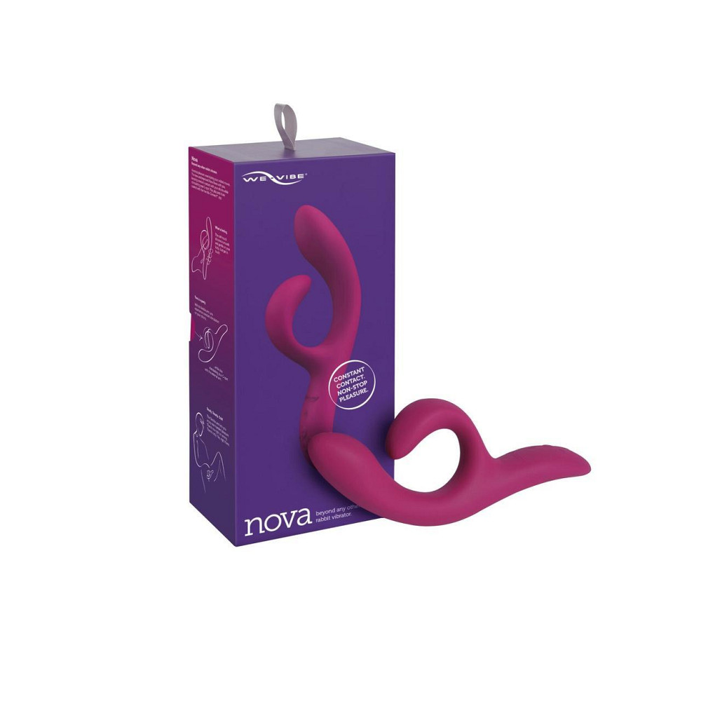 Смарт вибратор-кролик We-Vibe Nova Fuchsia, эргономичный, регулируемый угол наклона ствола Sex Aura Киев - изображение 8