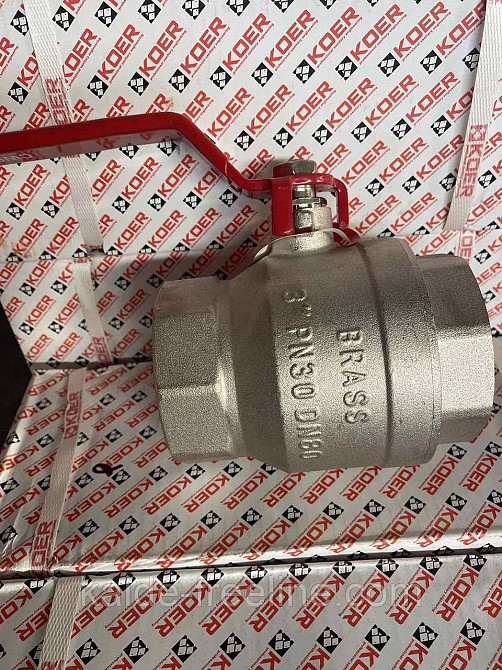 Кран кульовий 2 1/2" ГГР Koer Харків - фото 5