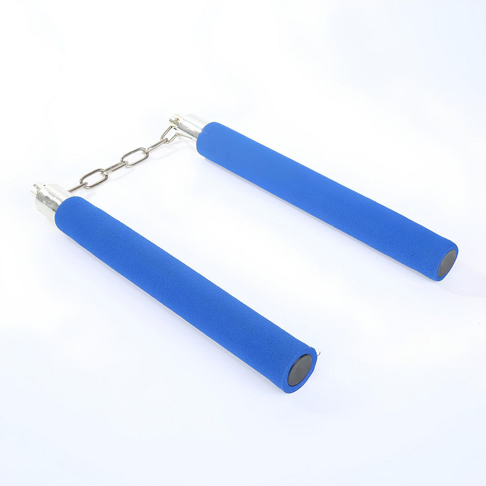 Безопасные нунчаки RESTEQ для тренировки, мягкие детские, Нунчаки с безопасным покрытием. Синие Киев - изображение 1