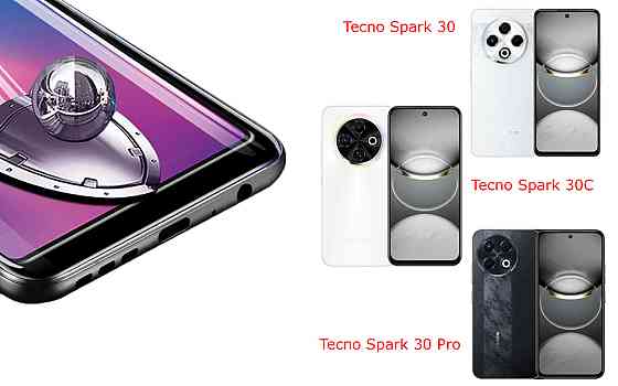 Захисне скло DefenzoGlass для Tecno Spark 30 KL6, Spark 30C KL5n, Spark 30 Pro – подвійна міцність Київ