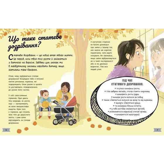 Дитяча книжка "Моє тіло змінюється путівник по дорослішанню" 1625001 для дівчат Вінниця