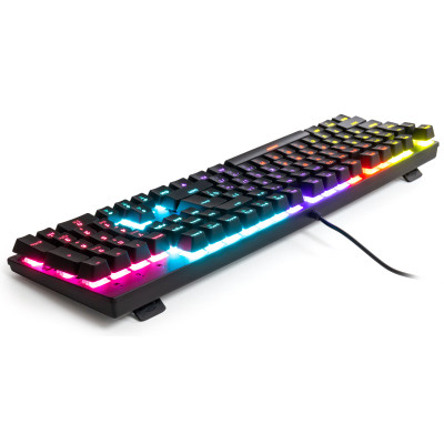 Клавиатура Vinga KBGM-100 LED Blue Switch USB Black (KBGM-100 Black) Винница - изображение 4