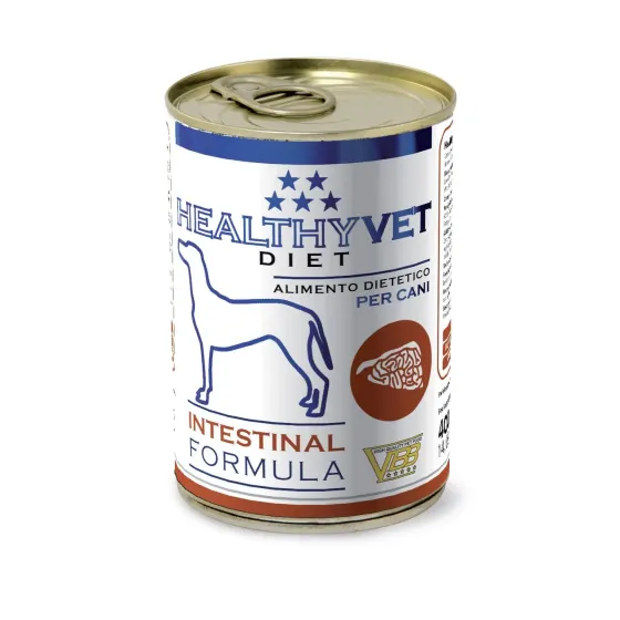 Полнорационный влажный корм для собак Kippy Healthyvet Diet Intestinal при кишечных нарушениях, 400 г Винница