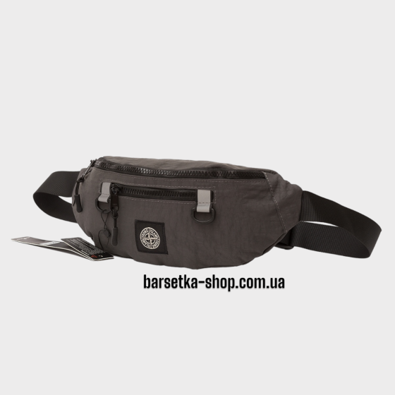 Поясная сумка Stone Island Sling Crossbody серый Запорожье