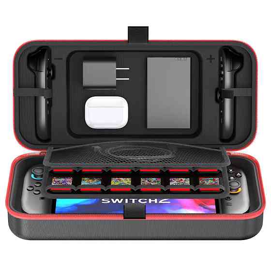 Кейс Switch 2/Switch/OLED великий захисний для аксесуарів OIVO IV-SW288 Київ