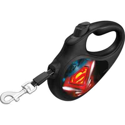 Повідок для собак WAUDOG R-leash "Супермен Лого" S до 15 кг 5 м (8124-1012-01) Вінниця
