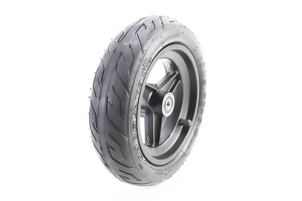 Колесо переднє 10" алюмінієве, пром-підшипники (10х30х9) 6200 2RS, під Disk-brake, Т4 (електросамокат) Київ - фото 1