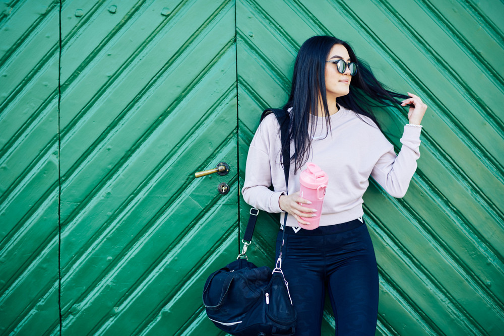 Шейкер спортивний SmartShake Original2GO One 800ml Light Pink Луцк - изображение 6