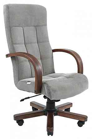 Офисное Кресло Руководителя Richman Virginia Misti Grey Wood М1 Tilt Серый Днепр