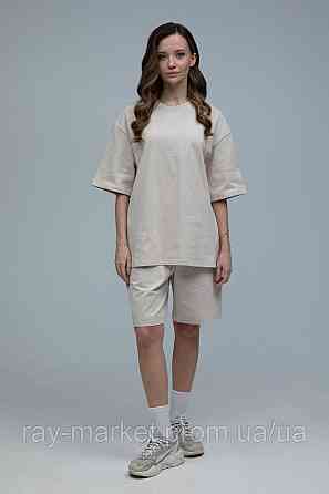 Шорты базовые RAY BASIC бежевые женские (U0701W-Cream) M Киев