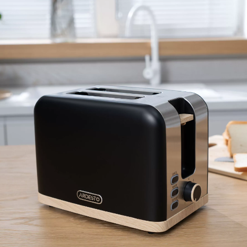 Тостер 800W чорний T-F420BWD Ardesto Житомир