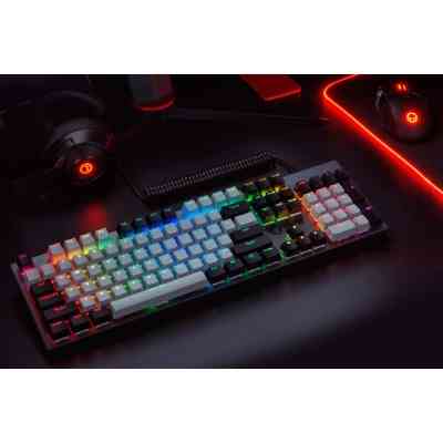 Клавіатура Lorgar Azar 514 RGB USB UA White (LRG-GK514W-UA) Вінниця
