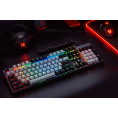 Клавіатура Lorgar Azar 514 RGB USB UA White (LRG-GK514W-UA) Вінниця - фото 6