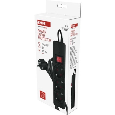 Мережевий подовжувач EMOS P54214 Вінниця - фото 11