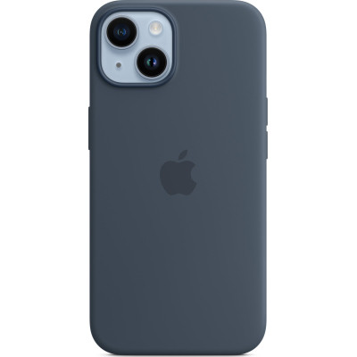 Чехол для мобильного телефона Apple iPhone 14 Plus Silicone Case with MagSafe - Storm Blue,Model A2911 (MPT53ZE/A) Винница - изображение 3