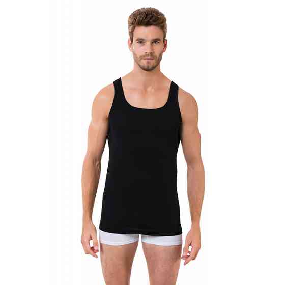 Мужская майка черная Oztas A-1015 XXL Киев