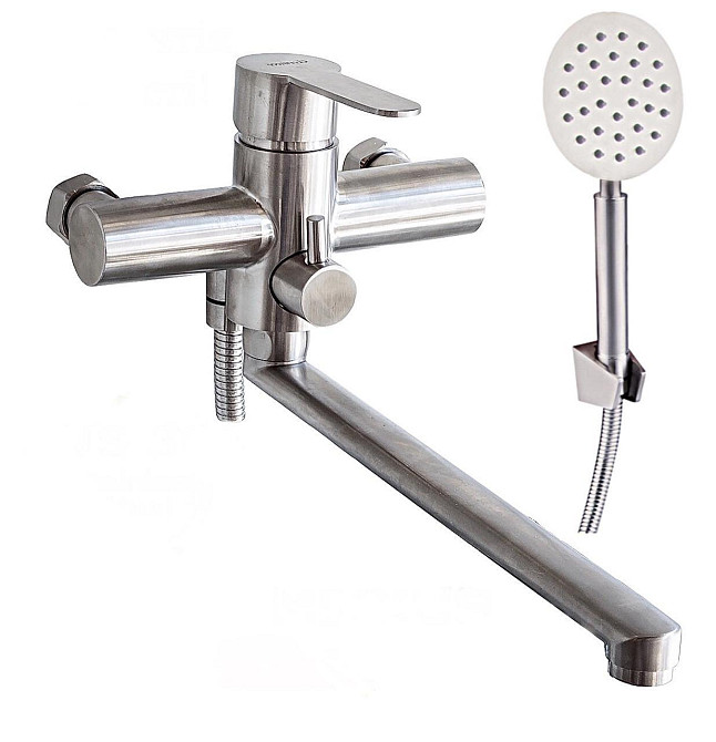 Смеситель для ванны MIXXUS SUS-006 (EURO), с нерж. стали Харьков - изображение 1