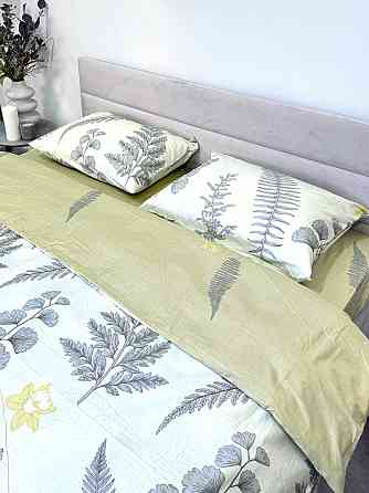 Ecotton Комплект постільної білизни Ecotton полуторний 150х215 см Польові квіти на білому 24305 Киев