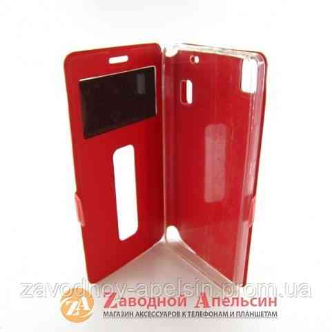 Чехол книжка Lenovo A7000 K3 Note Smart Case red Одесса
