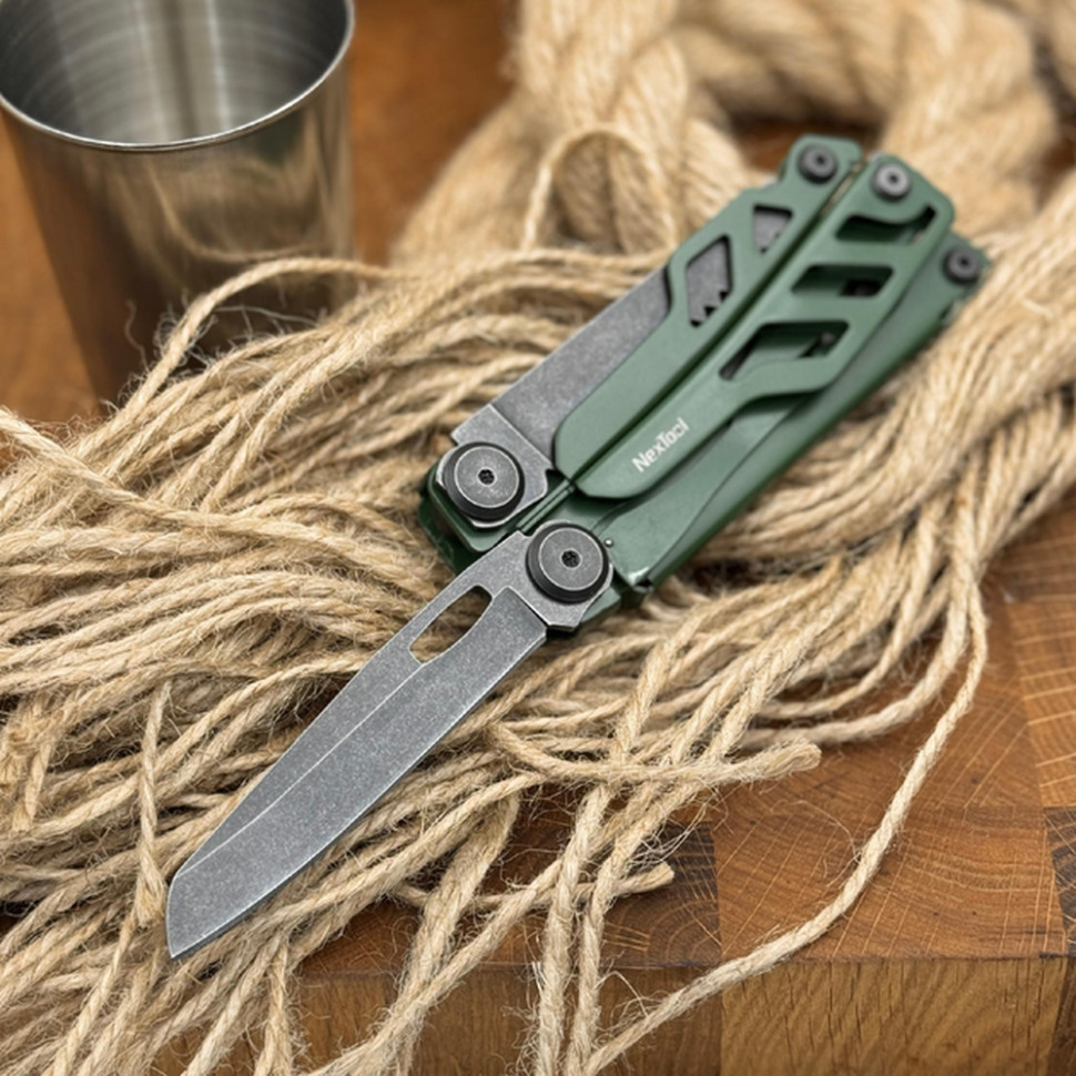 Мультитул NexTool Flagship Pro, зелений Киев - изображение 6