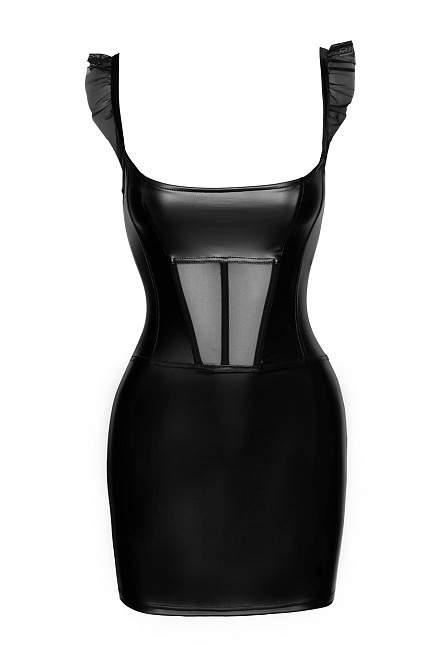 Платье Noir Handmade F257 Fucking Fabulous из Wetlook и прозрачного тюля, чёрное, M Sex Aura Киев - изображение 5