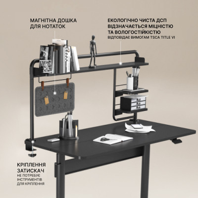 Органайзер для столу OfficePro полиця-органайзер DS253B (DS253B) Вінниця - фото 5