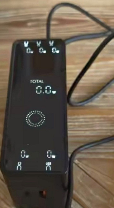 Зарядний пристрій Baseus 240 Вт DigitalGaN Desktop Fast Charger 3C+ Київ - фото 4