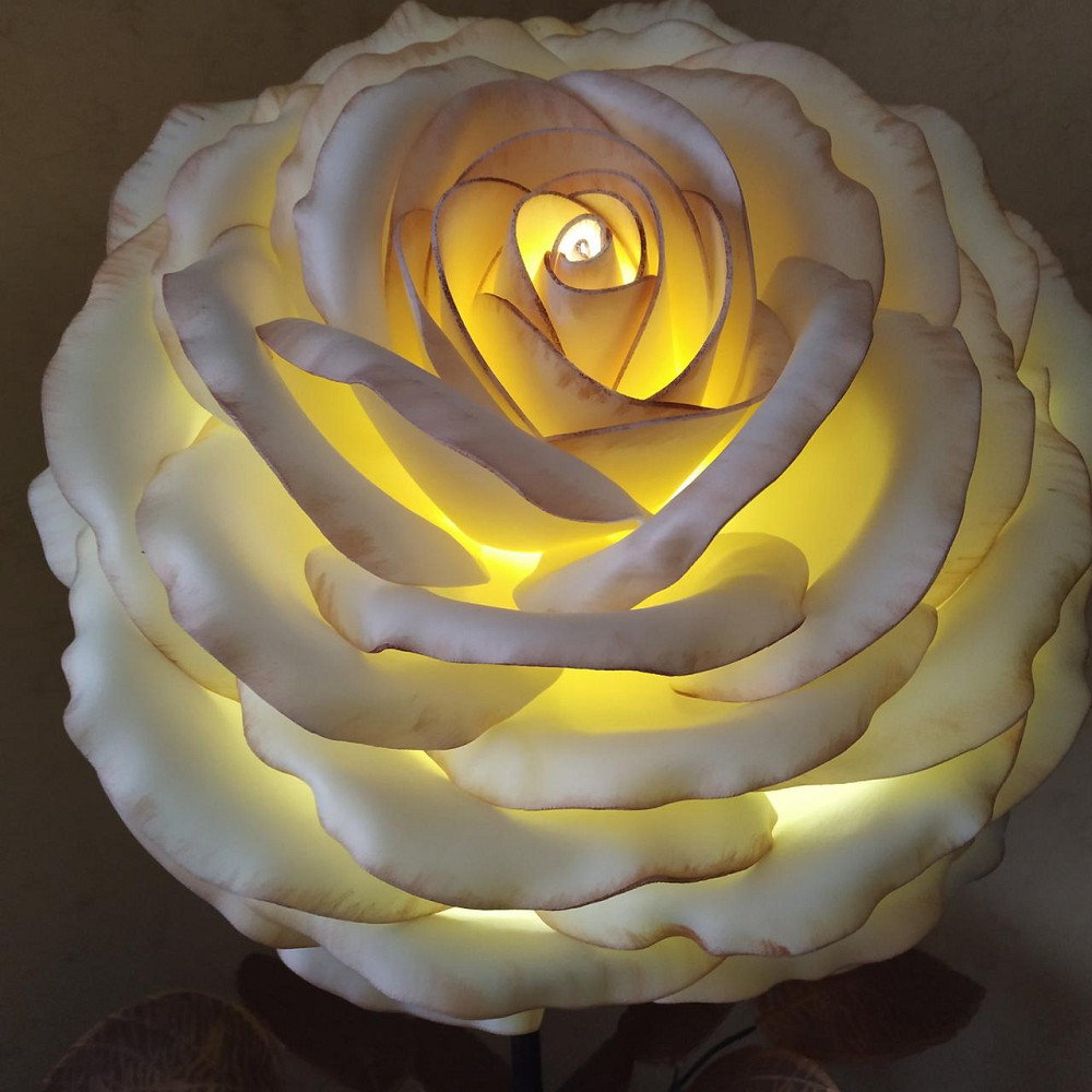 Торшер-нічник "Троянда Мідна красуня" Дніпро - фото 5