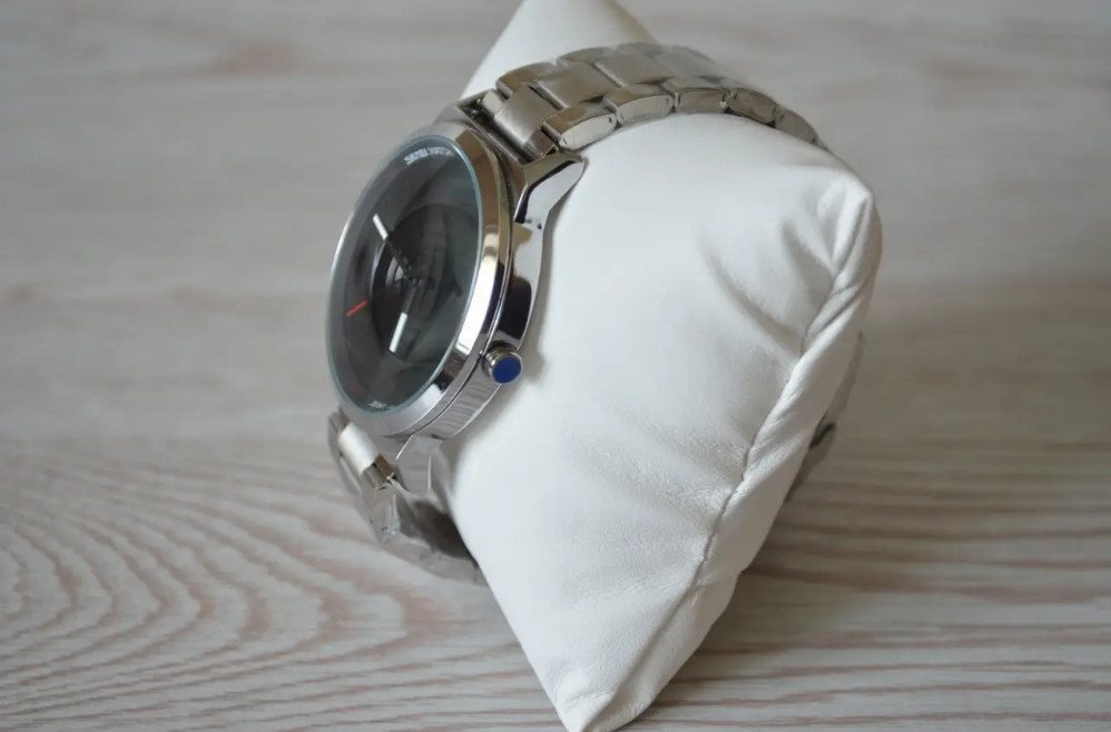 Классические мужские часы Skmei 9210 Серебристый Винница - изображение 7