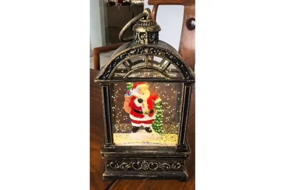 Ночник новогодний музыкальный "Снеговик и ёлка" Коломия