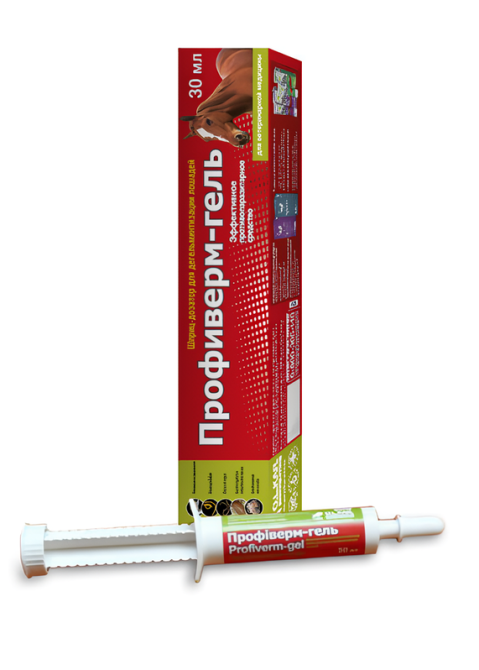 Профиверм-гель шприц с дозатором 30 г O.L.KAR Винница - изображение 1