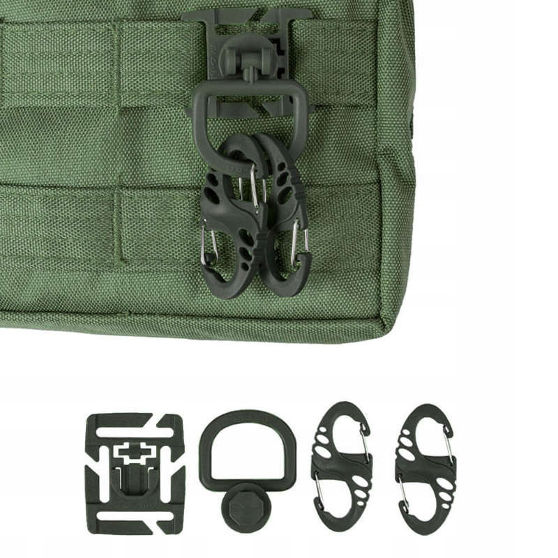 Набор Карабинов (Держателей) - 4 шт для системы Molle Mil-Tec от Sturm 