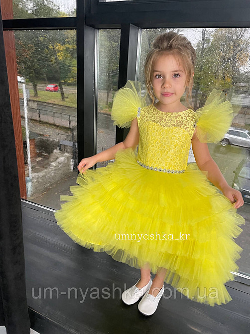Желтое нарядное платье на девочку костюм Солнышко, Цыпленок, Уточка, Одуванчик Кривой Рог - изображение 8