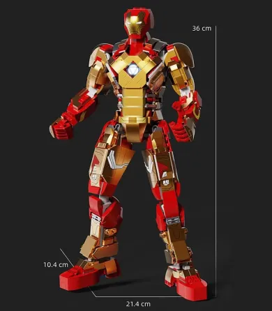 Конструктор Железный человек Iron Man Mechanical Mark 42, 1126 деталь Киев
