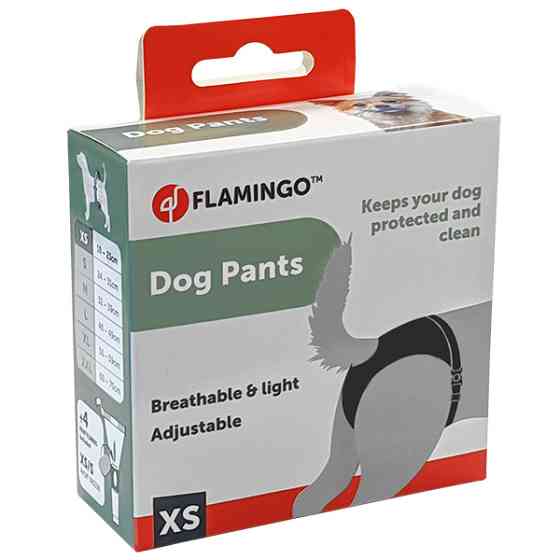 Flamingo Dog Pants Sasha ФЛАМІНГО САША гігієнічні труси для собак Київ