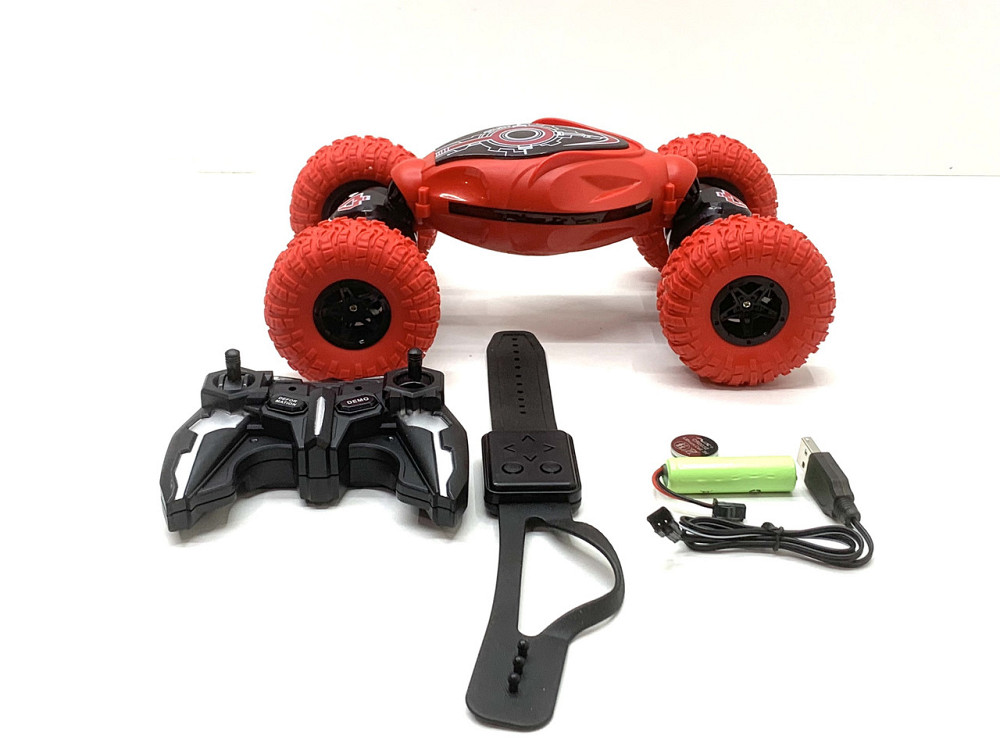 Машина на радіокеруванні 2.4G акумулятор USB зарядка змінює форму світло 28см Червона (3688-G106A) Чернігів - фото 7