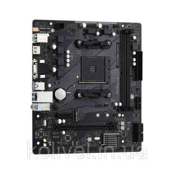 ASRock A520M-HVS (AM4/A520, 2*DDR4, PCIex16, D-Sub/HDMI, 4xSATAІІІ, M.2, GLan, 8ch, mATX) (A520M-HVS) Киев